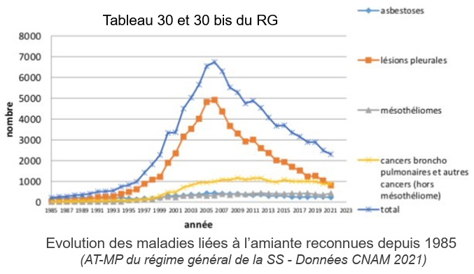 Amiante stats